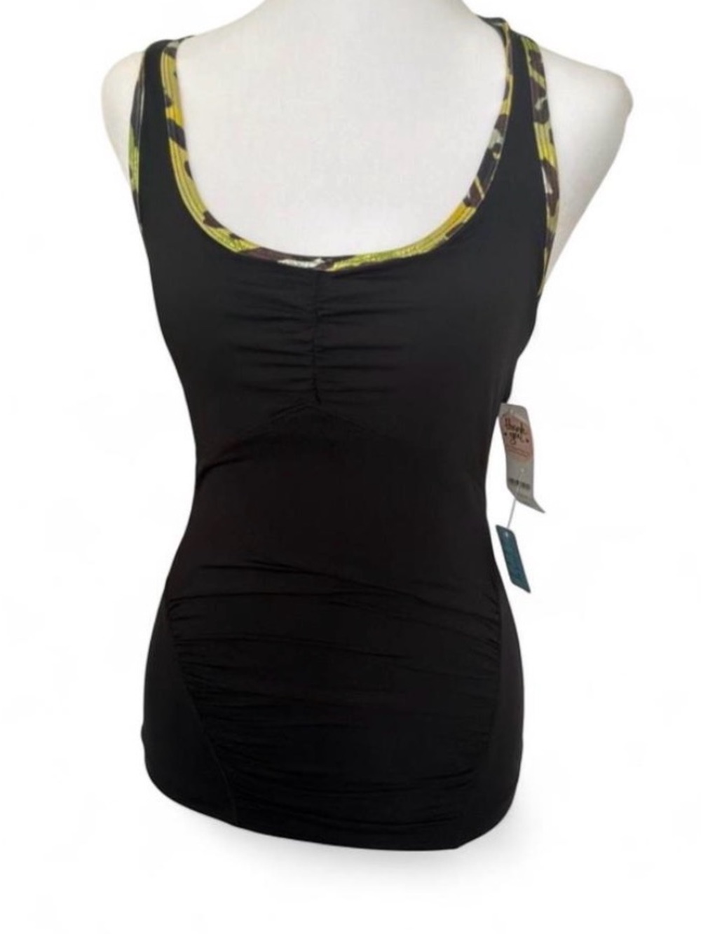 NWT Y2K  Vintage Bebe Sport Tank, Made In The USA small